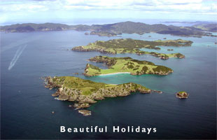 bay of islands photo showing countryside