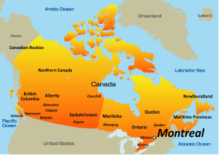 map of montreal canada