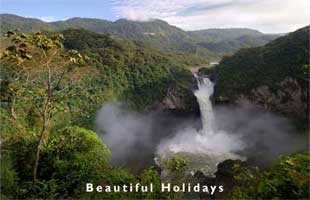 typical scenery of ecuador