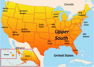 map of upper south america