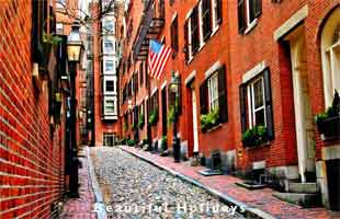 boston picture showing one of the city sites