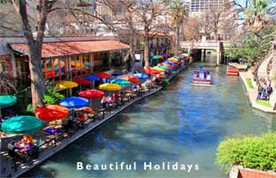 texas beach scene