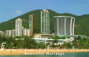 hong kong picture showing one of the city sites