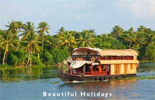 kerala beach scene