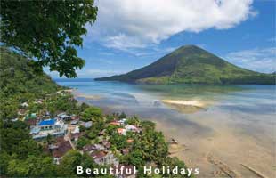 sulawesi beach scene