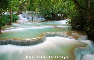 typical scenery of laos