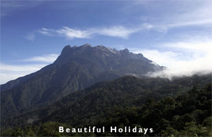 borneo beach scene