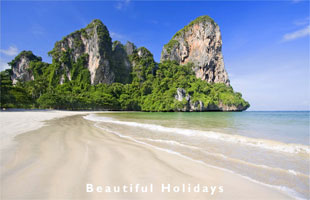 tourists enjoying an asian beach holidays holiday