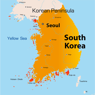 map of seoul south korea