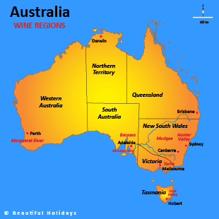 map of australian showing best wind growing regions