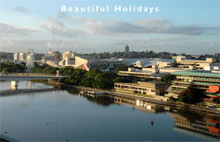 brisbane picture showing one of the city sites