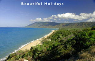 port douglas beach scene