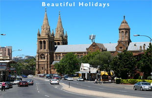 adelaide picture showing one of the city sites