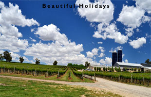 scene from the adelaide hills australia