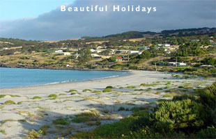 kangaroo island beach scene