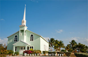 typical scenery of cayman islands