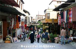 picture showing popular damascus hotel