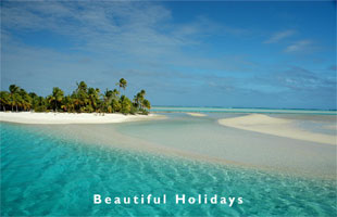 picture of one foot island on the Aitutaki Lagoon cruise