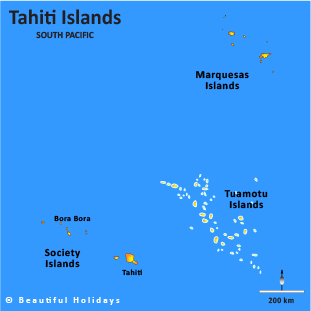 map of tahiti