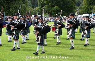 typical scenery of scotland